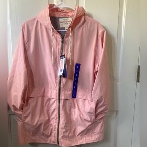 Weatherproof Vintage Rain Slicker Jacket. Size L